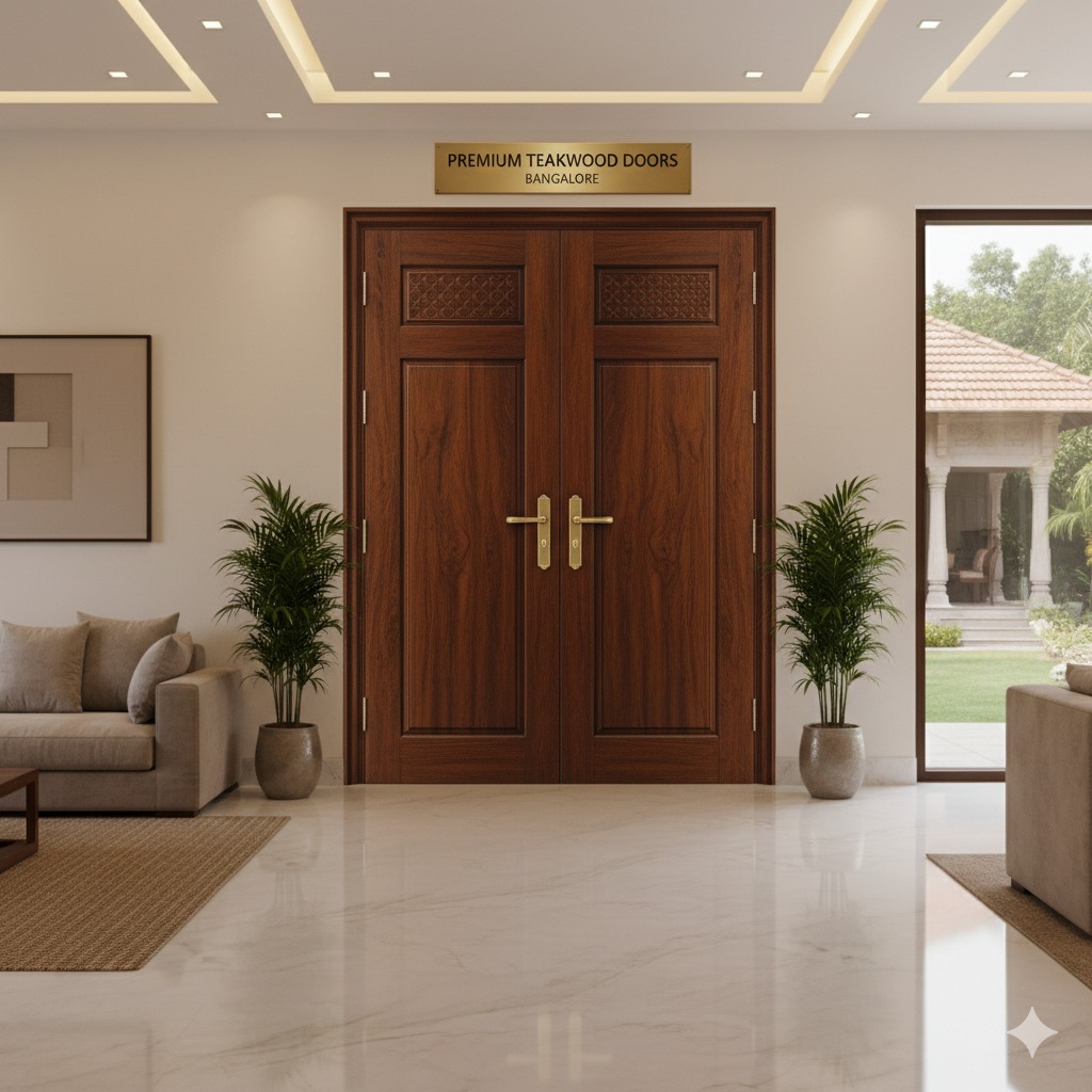 modern teak wood main door design